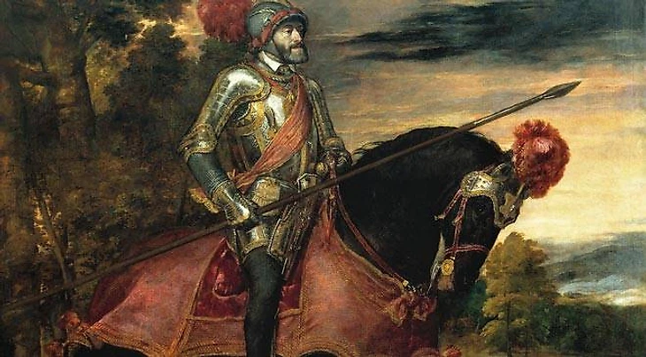 Тициан. «Карл V в сражении при Мюльберге». 1548. Музей Прадо. Мадрид