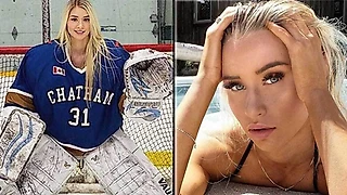 Девушка дня. Самый красивый хоккейный вратарь в мире. У неё уже 130.000 подписчиков в Instagram и ей всего 19