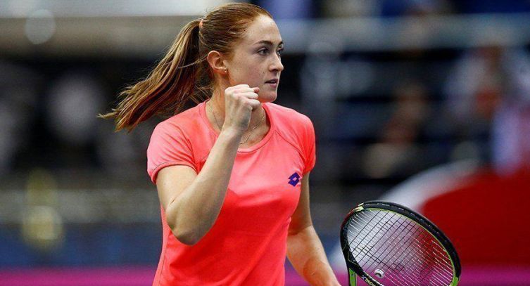 Александра САСНОВИЧ выходит в 1/8 турнира WTA
