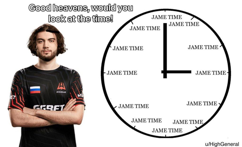 Про игрок мем. Джейм КС го Иисус. Jame Virtus Pro Иисус. Jame time Мем.