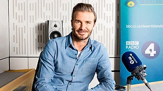 Дэвид Бекхэм в передаче Desert Island Discs на BBC4