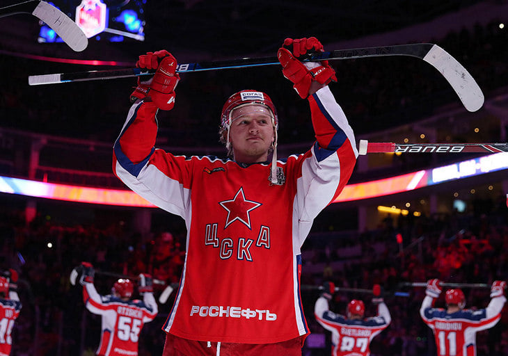Капризов – главная звезда ЦСКА. Он рулит игрой и рвет на пятаке