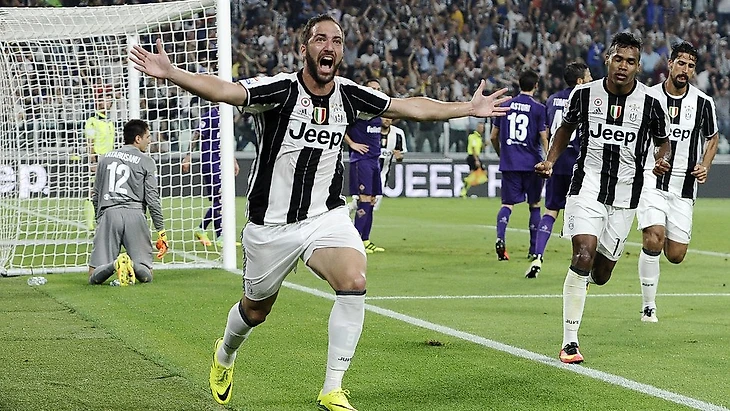 Юве - Фиорентина - 2:1. Гонсало Игуаин