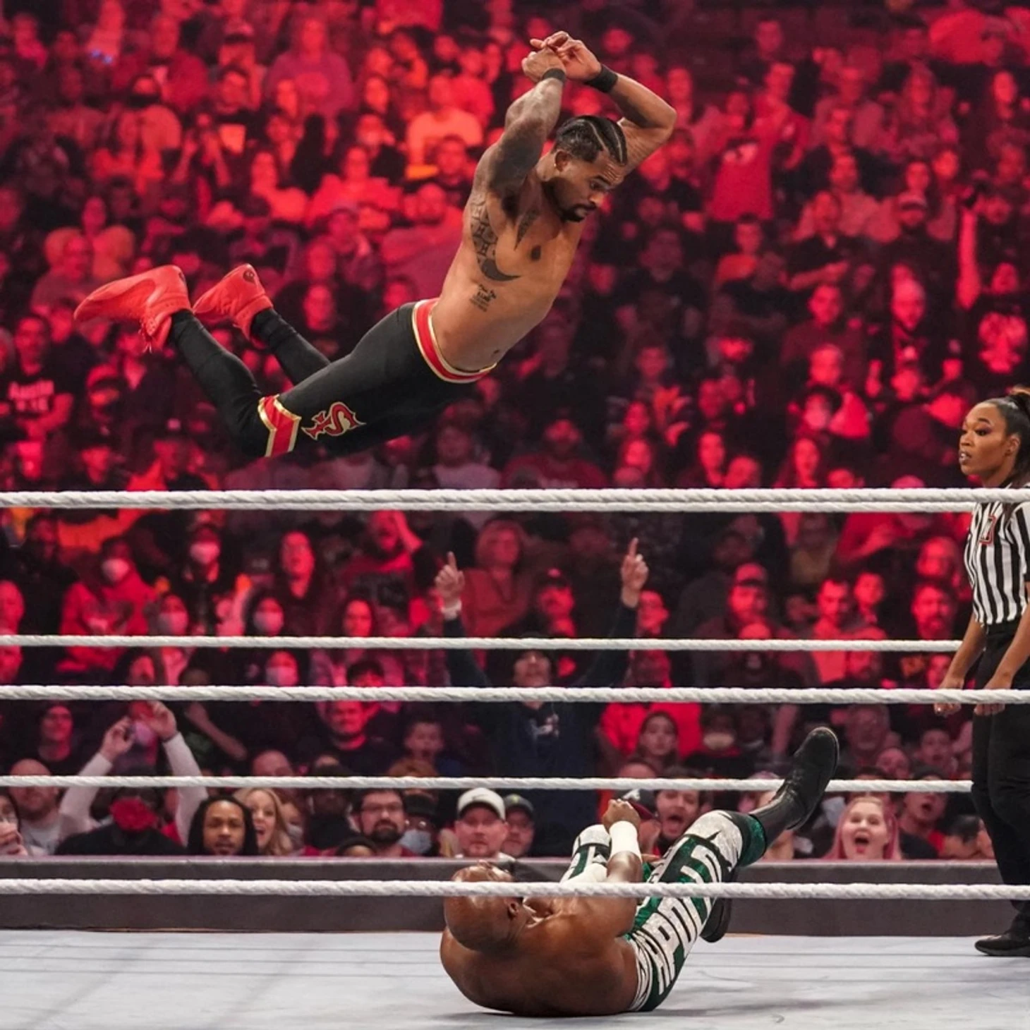 Обзор WWE Monday Night RAW 03.01.2022, изображение №11