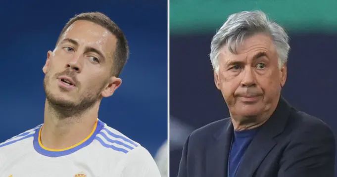 Эден Азар, Реал Мадрид, Карло Анчелотти