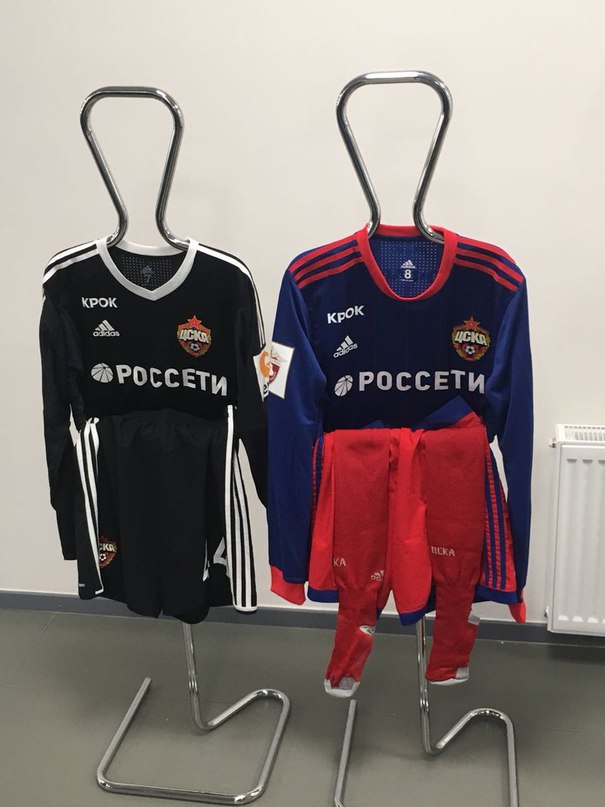 Игровая форма команд на матч #ЦСКАУрал