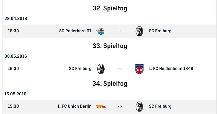 Календарь Фрайбурга весна 16