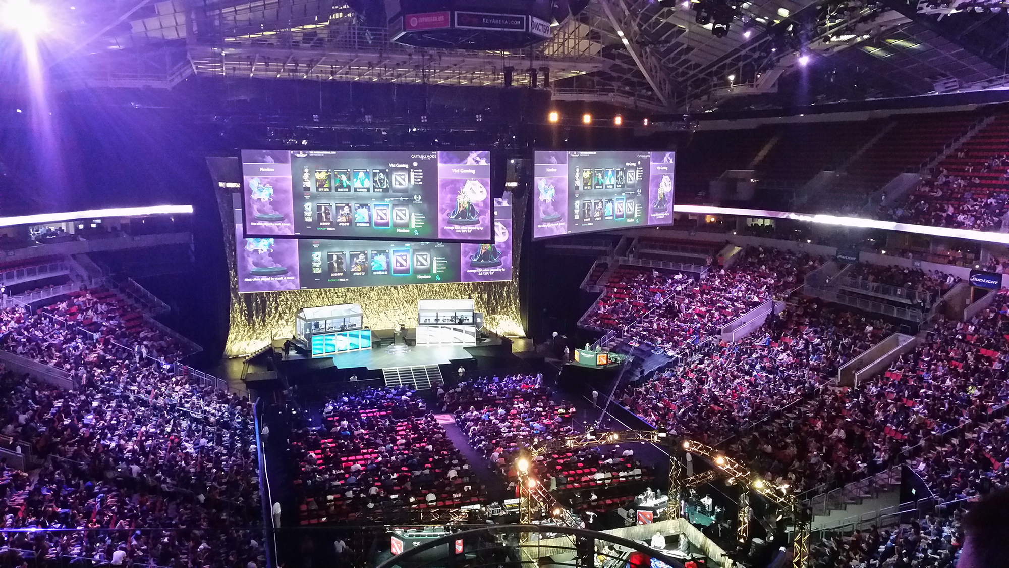 The International 2014 в KeyArena