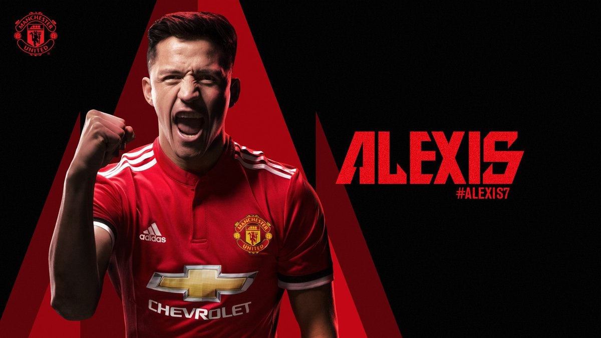 Представление Алексиса Санчеса в качестве игрока «Манчестер Юнайтед»