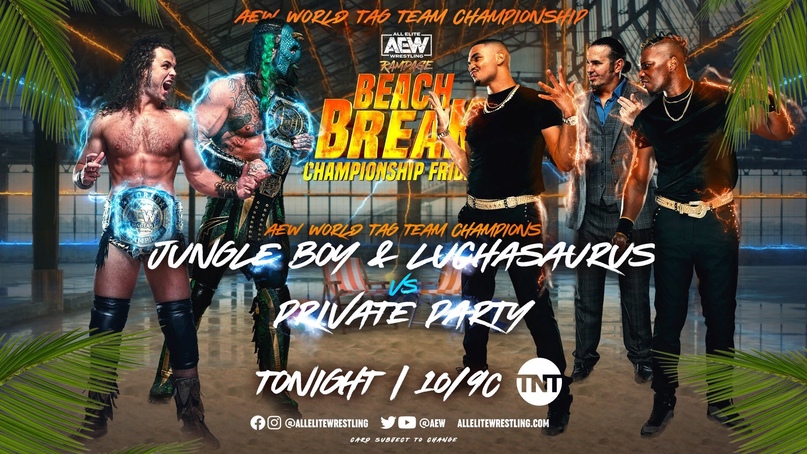 Обзор AEW Rampage Beach Break Championship Friday 28.01.2022, изображение №5