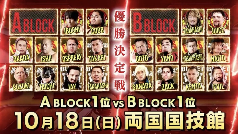 Превью NJPW G1 Climax 30, изображение №6