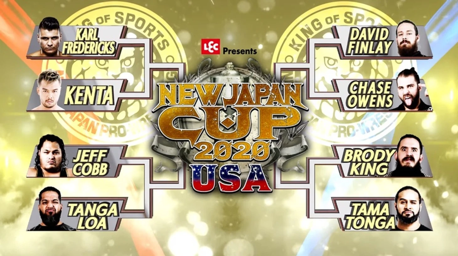 Обзор New Japan Cup USA 2020 (1-го раунда в пилотном ТВ-выпуске NJPW Strong), изображение №1
