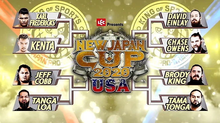 Обзор New Japan Cup USA 2020 (1-го раунда в пилотном ТВ-выпуске NJPW Strong), изображение №1