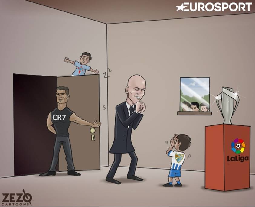 Реал Мадрид, Криштиану Роналду, Зинедин Зидан