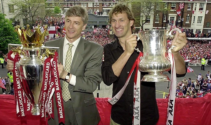 Арсен Венгер и Тони Адамс