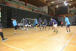 Мини-футбол в Дели AKA outdoor futsal