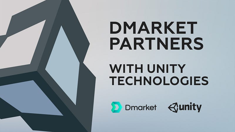 DMarket partners with Unity