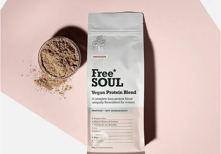 Фото протеина для женщин веганов Free Soul Vegan Blend