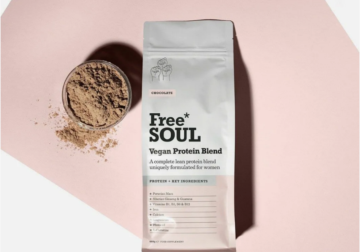 Фото протеина для женщин веганов Free Soul Vegan Blend