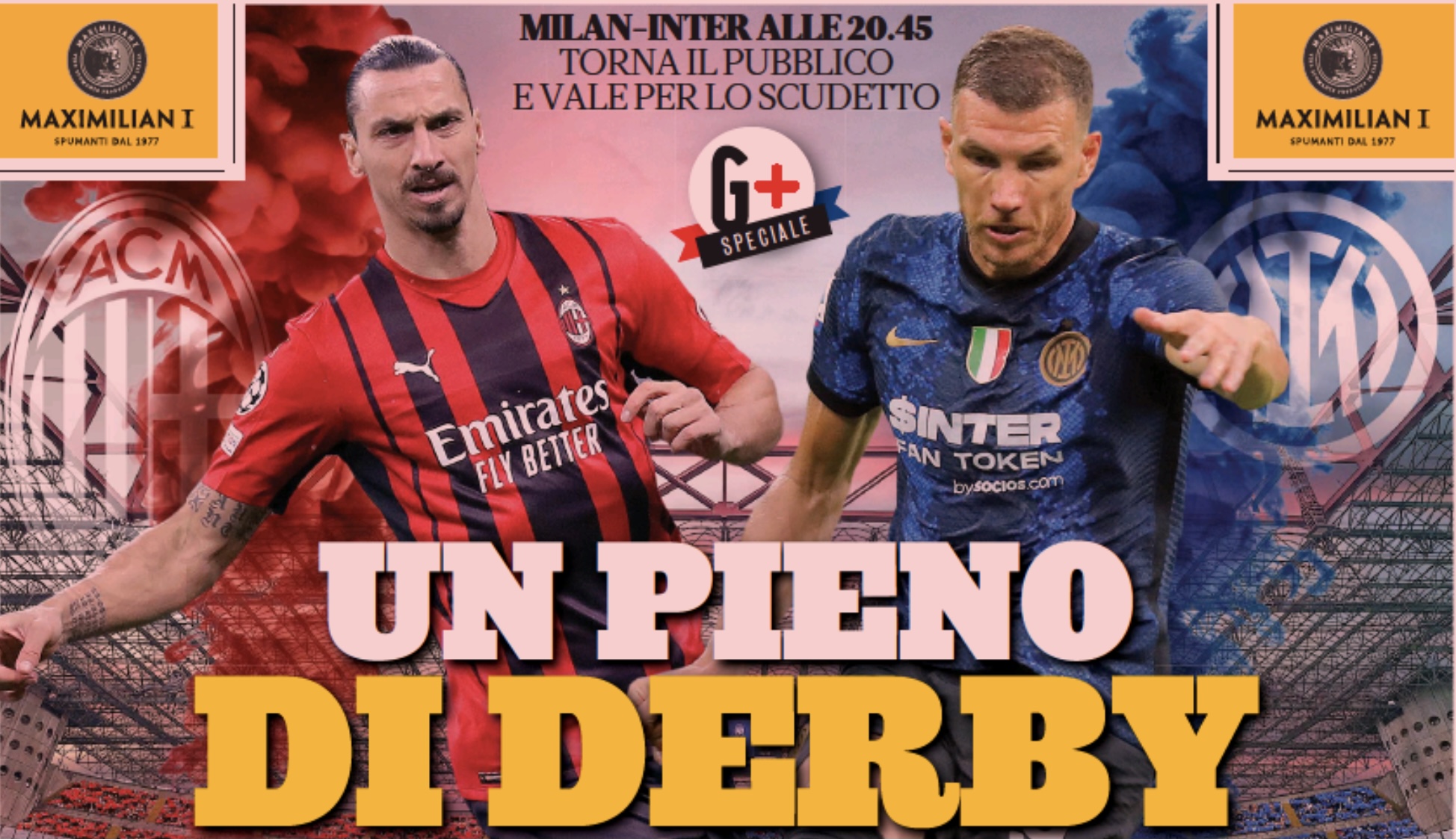Полнота Дерби. Заголовки Gazzetta, TuttoSport и Corriere за 7 ноября