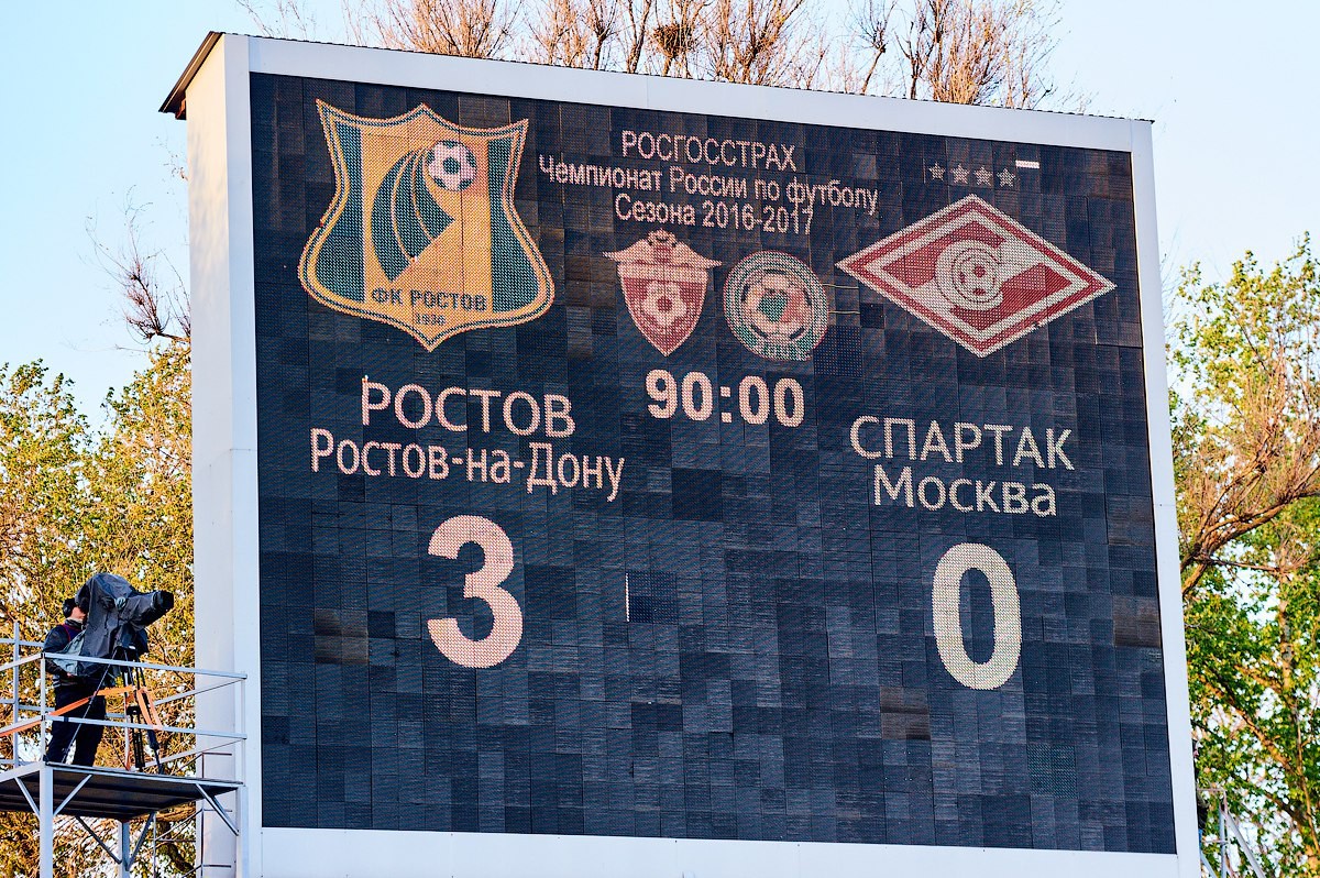 Ростов – Спартак. ТОП-10 матчей за последние несколько лет