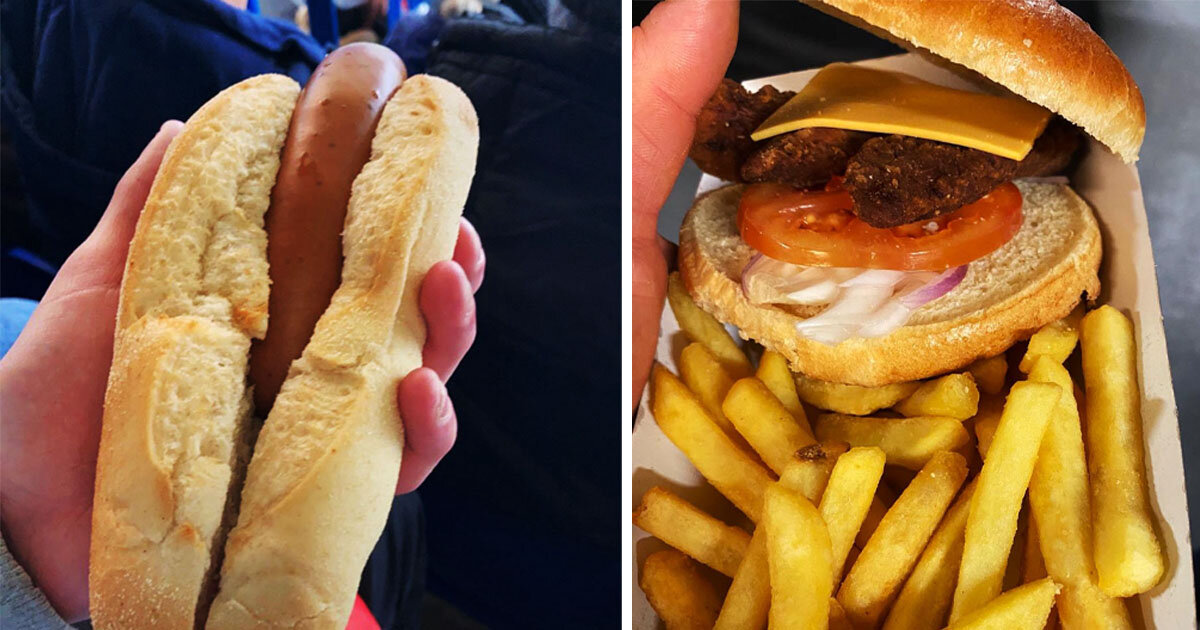 🍔 Чем кормят на стадионах топ-клубов? Шаурма от «Челси», пицца от «Интера», ужасный бургер на «Энфилде» и роскошь «Тоттенхэма»