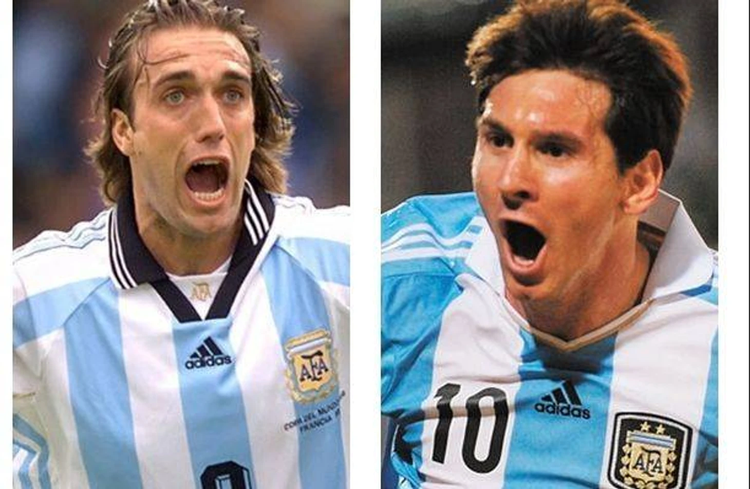 Risultati immagini per batistuta con messi