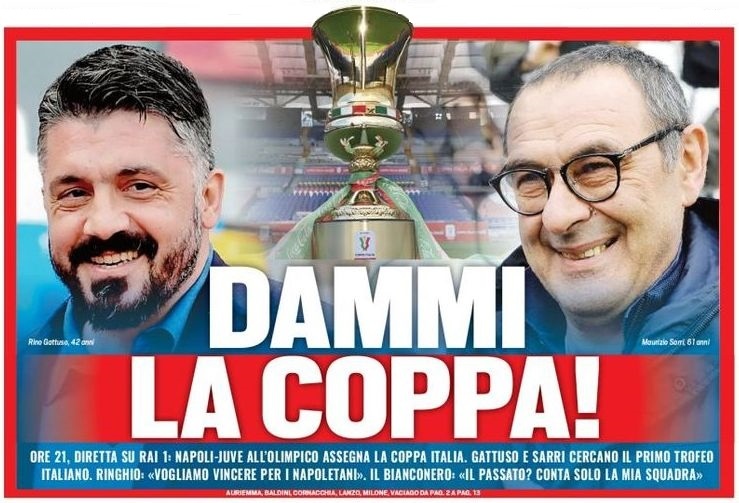 Дай мне Кубок! Заголовки Gazzetta, TuttoSport и Corriere за 17 июня