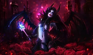Dota 2 Гайд/Инфографика: Queen of Pain. Мета, Лор, Статистика, Фан факты и Контрпики. Патч 7.24b