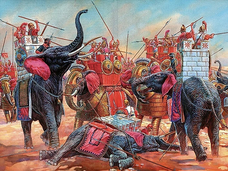 Битва при Рафии - Великая танковая битва древности