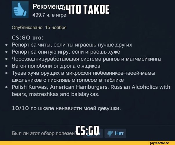 ЧТо такое CS go