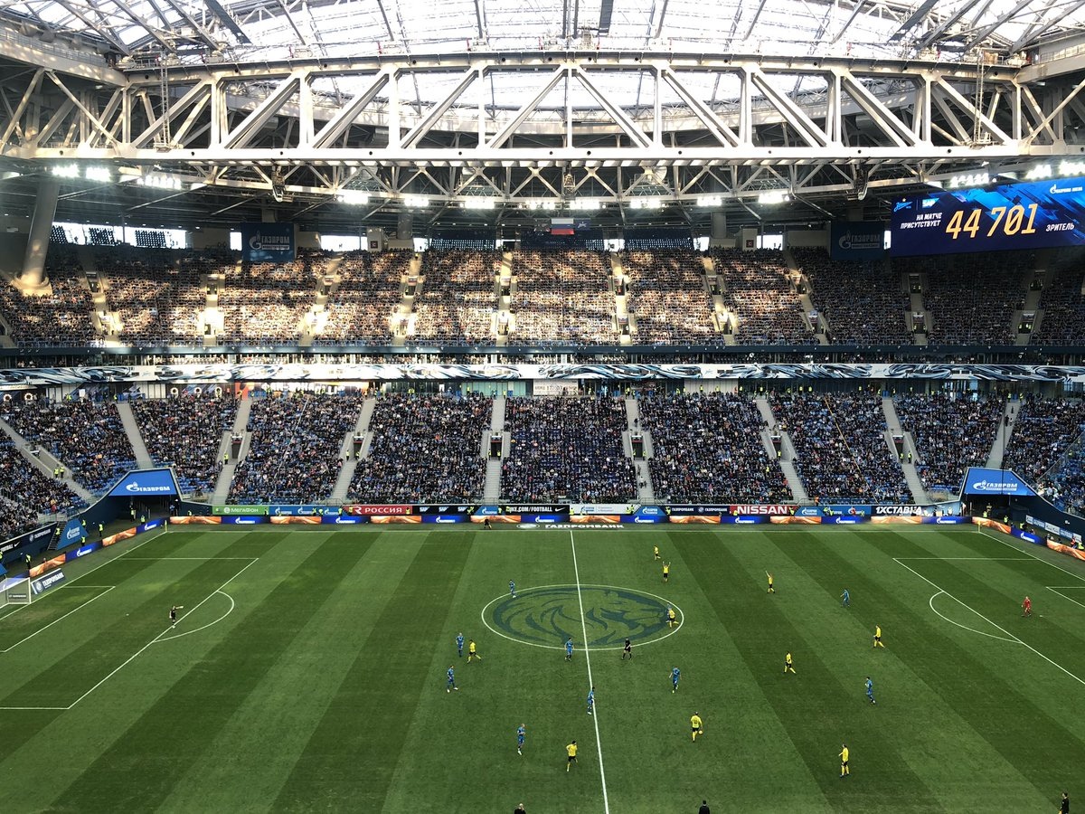 Обзор посещаемости 23 тура РПЛ