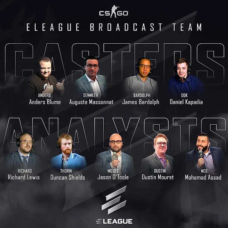 англоязычный каст елиги