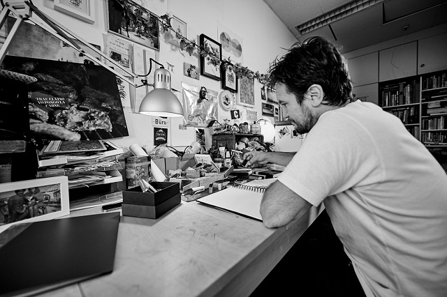 Мартин Тибабузо в студии