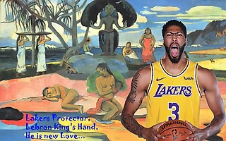 Lakers Protector,
Lebron King's Hand,
He is new Love...
🌹
#real #GameOfTrones #haiku #munk #gauguin