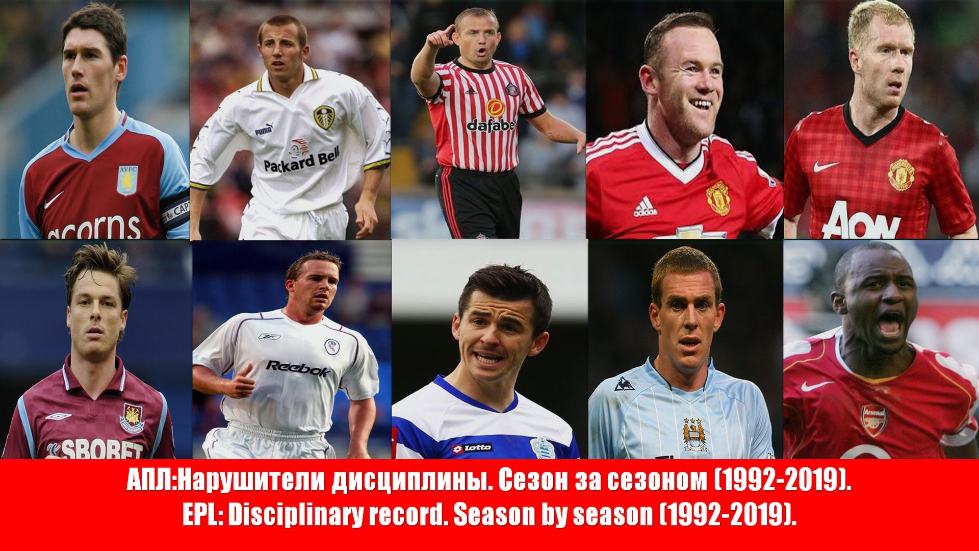 АПЛ: Охотники за карточками.Сезон за сезоном (1992-2020)