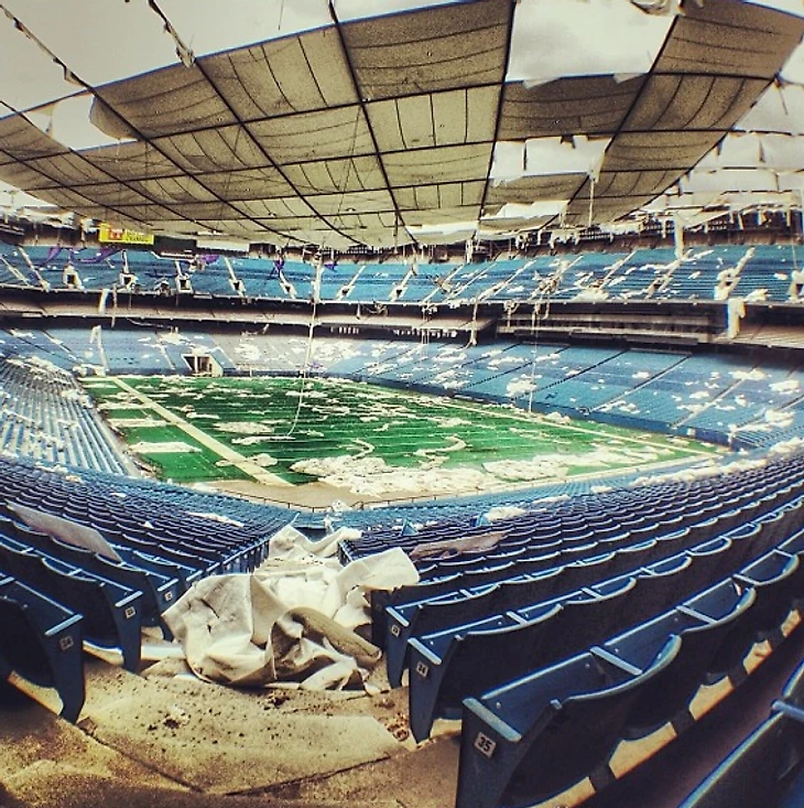 Стадион Сильвердоум. Детройт США