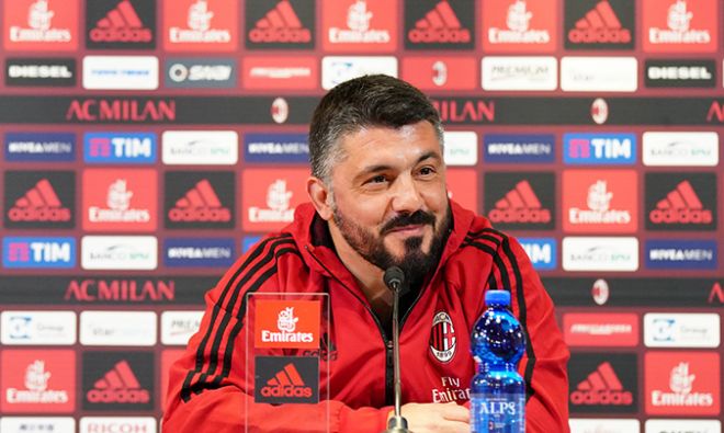 Пресс-конференция Дженнаро Гаттузо перед матчем с «Ювентусом»