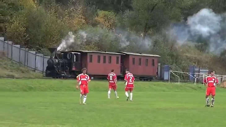 Train Through a Football Stadium | Amusing Planet