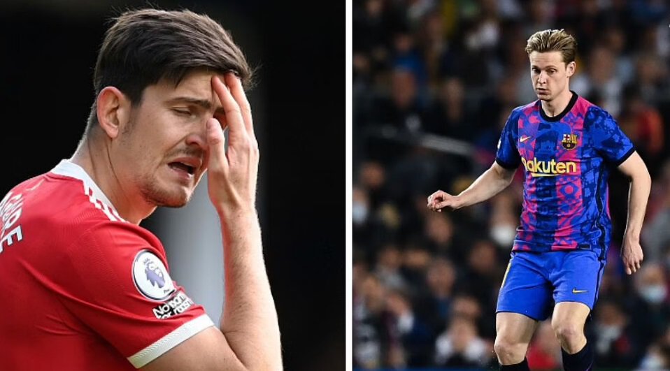 Манчестер Юнайтед, Клубы, Френки де Йонг, Харри Магуайр, Барселона