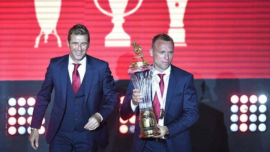 премьер-лига Россия, Массимо Каррера, Леонид Федун премьер-лига Россия, Массимо Каррера, Леонид Федун