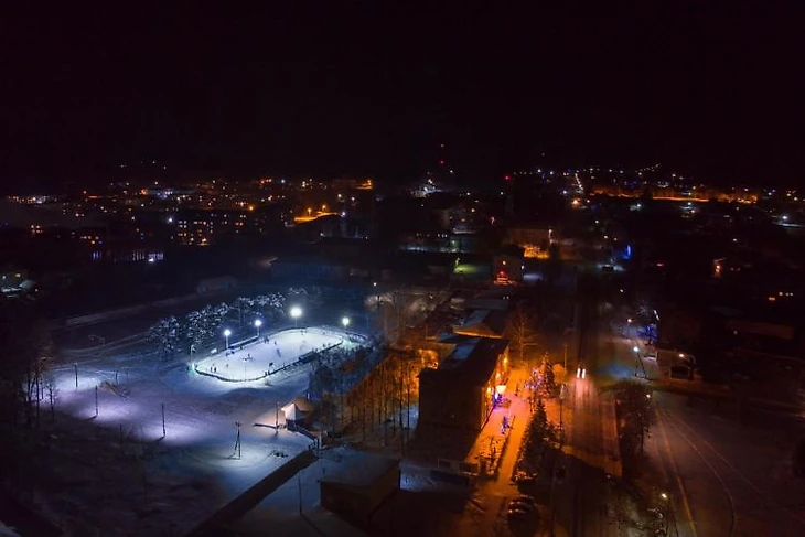 Фото Ветлуги с высоты птичьего полёта