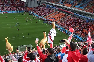 Free vodka for Peru