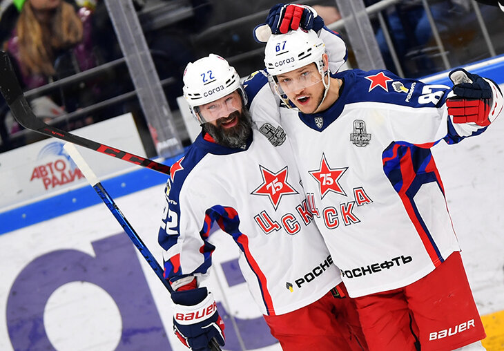 У ЦСКА космическое третье звено, с которым СКА ничего не может поделать. Попов, Светлаков и Соркин забили 10 голов из 14