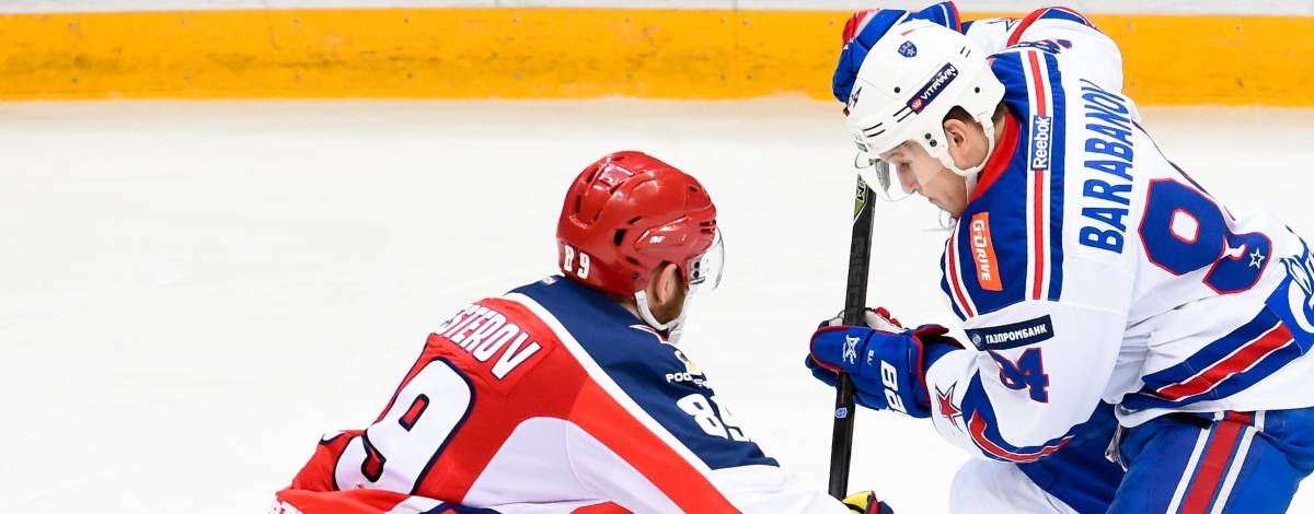 Генменеджеры НХЛ вживую увидели хет-трик Барабанова. СКА – первый на Западе