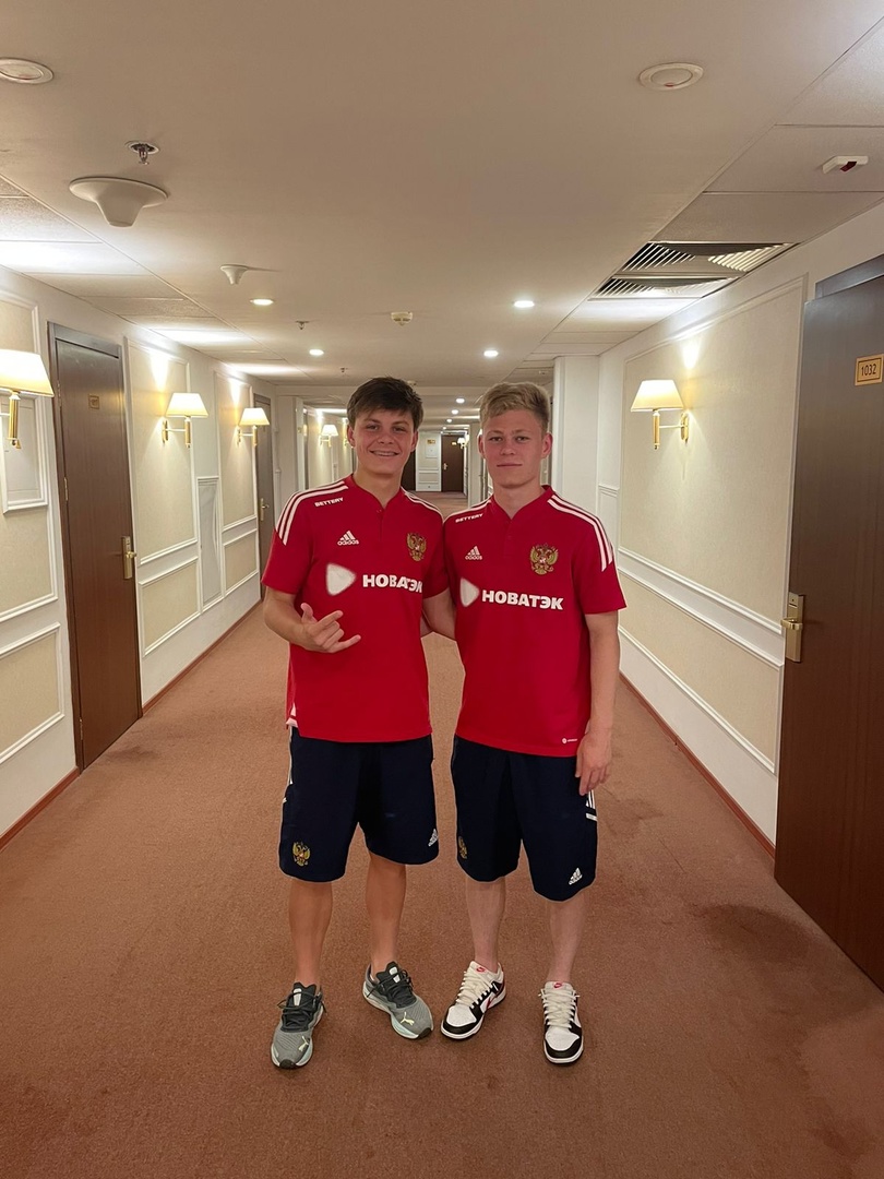 Ярослав Арбузов и Дмитрий Калайда — в расположении сборной U-19!