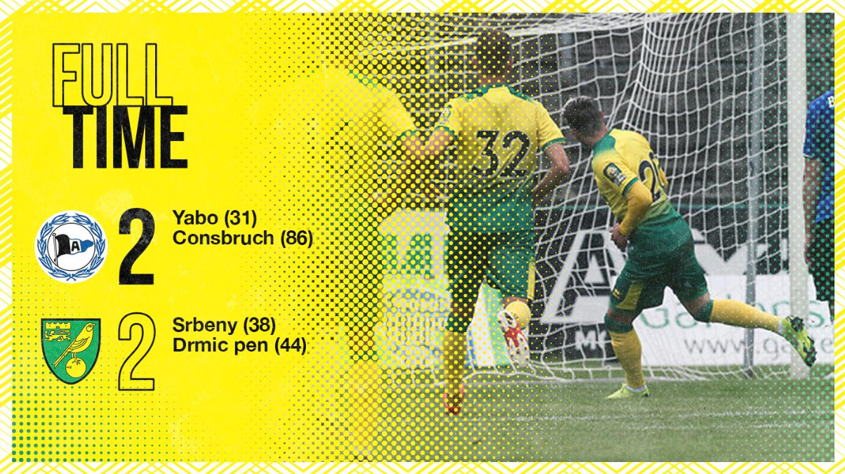 Арминия - Норвич 2:2