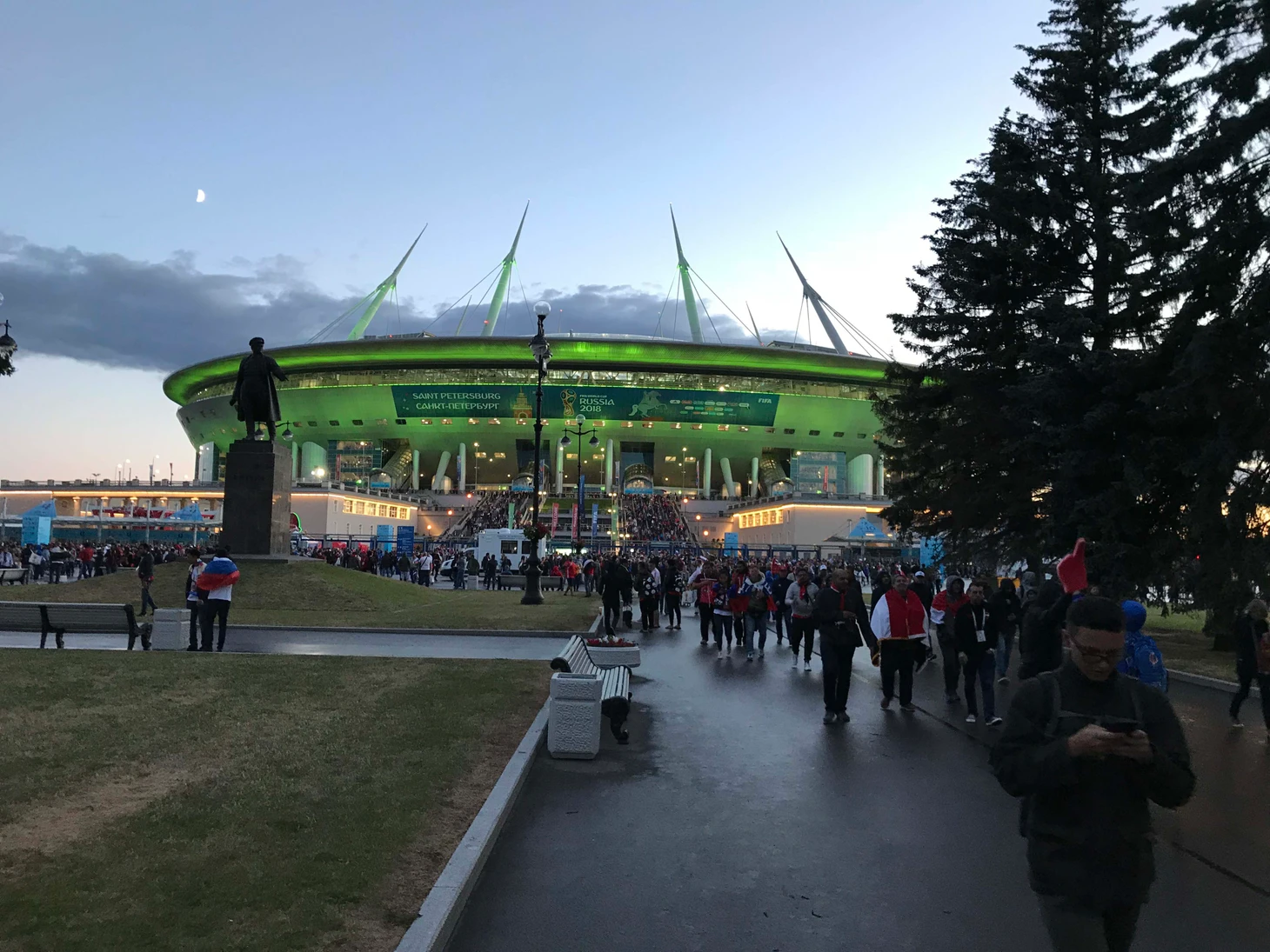 После матча Россия - Египет