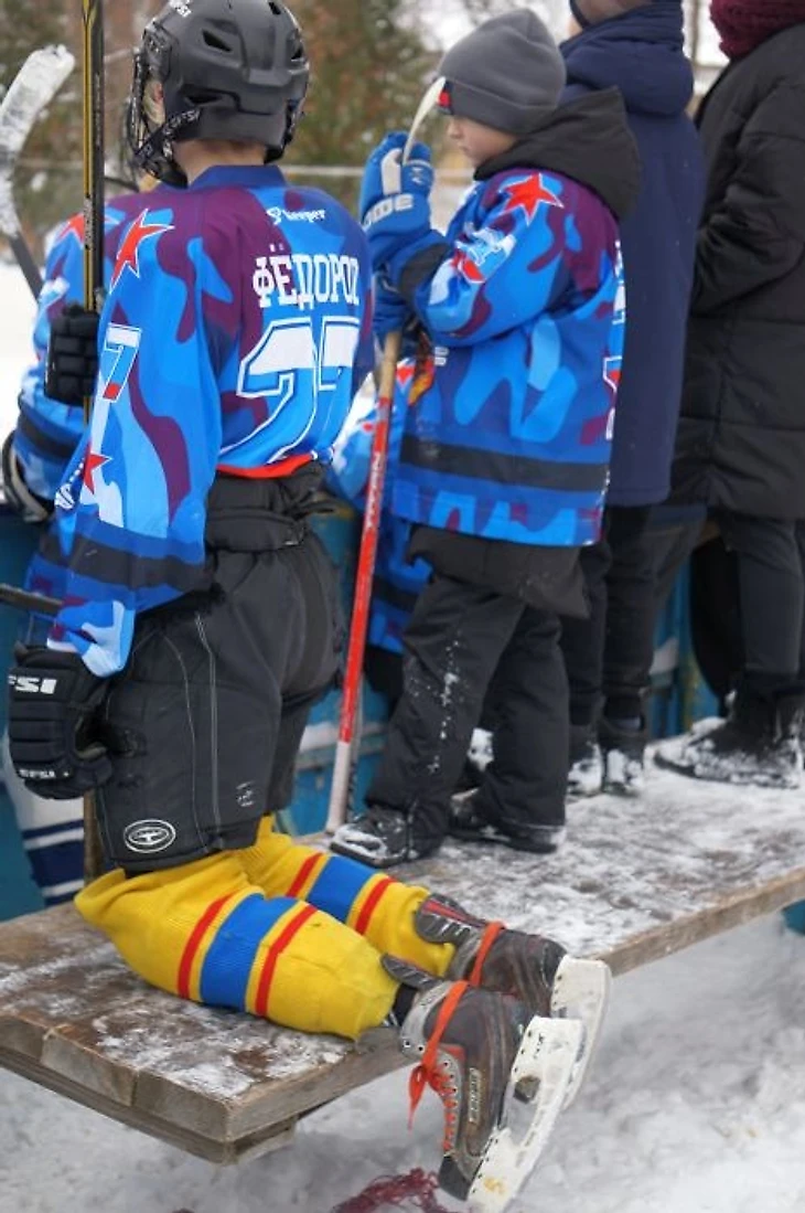 Фрагмент матча ХК &quout;Союз&quout; (Спасск) – ХК &quout;Башмаково&quout;