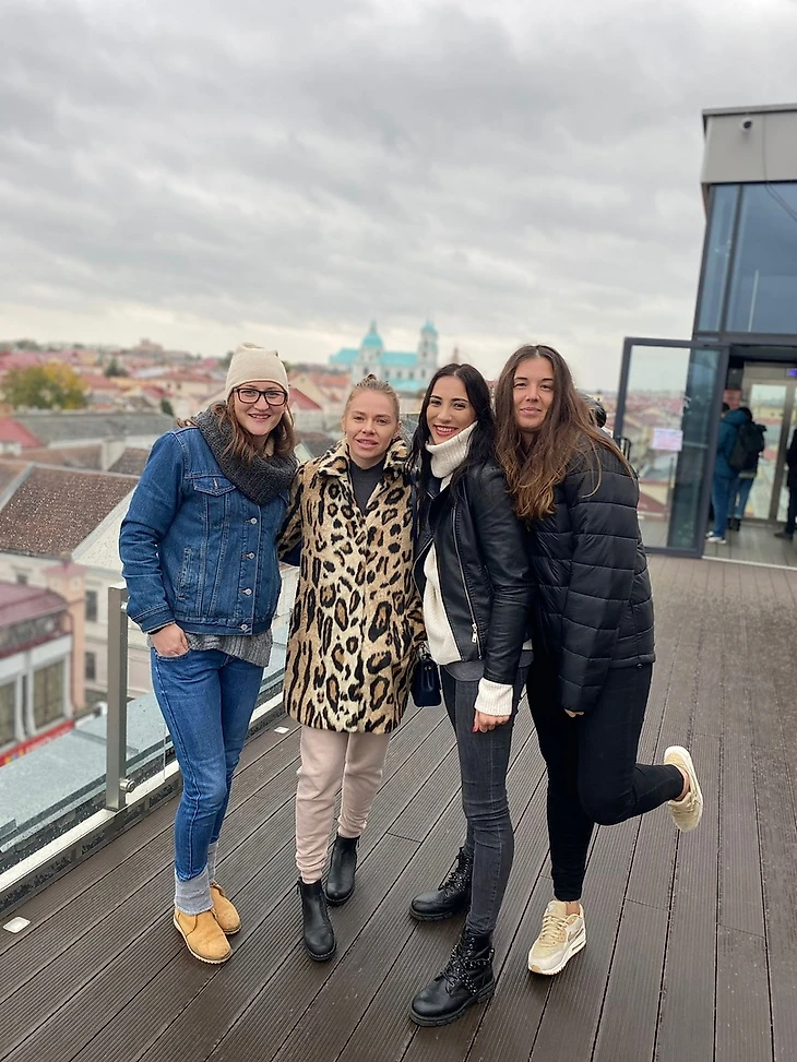 Наталия Котина, Регина Кудрявцева, Виктория Дивак и Наталия Даньшина